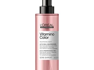 L’Oréal Professionnel, Spray de Tratamiento 10 en 1 con Resveratrol, para Pelo Teñido, Vitamino Color, 190ml