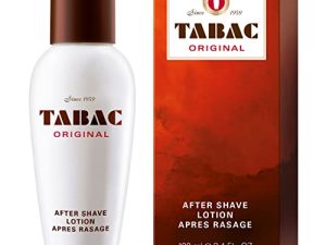 Tabac® Original | Loción after shave para un afeitado refrescante – Refresca la piel masculina después del afeitado – Original desde 1959 | Envase de 100 ml