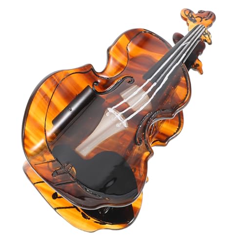 PACKOVE Clips De Cabello De Violonchelo Clips De Garra De Acetato Grandes Barretas De La Mandíbula Soporte De La No Deslizante
