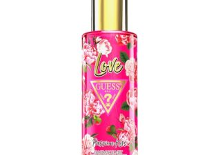 GUESS Love Passion Kiss, Bruma Corporal para Mujer, Fragancia Floral y Cítrica con Jazmín y Vainilla, Aroma Sensual y Fresco, 250 ml