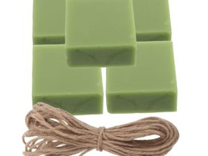 SAFIGLE 1 Juego De Pastillas De Jabón Hechas A Mano Base De Jabón DIY Sin Terminar Con Aroma A Algas – Suministros De Manualidades DIY Para La Limpieza Facial La Ducha Y El Cuidado