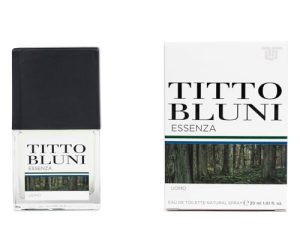 TITTO BLUNI – Essenza Uomo, Colonia Hombre, 30 ml, Formato Viaje en Spray, Perfume Hombre, Eau de Toilette Natural y Masculina, Aroma Cítrico Especiado, Fragancia Fresca y de Larga Duración