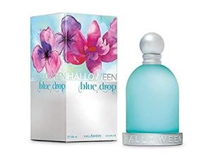Halloween, Blue Drop, Eau de Toilette para Mujer, Fragancia Amaderada, 100 ml con Vaporizador