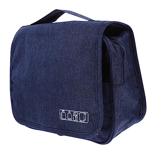 TOVINANNA Bolsa de Viaje para Mujeres Neceser Colgante de Maquillaje Portátil Bolsa de Cosméticos y Plegable Organizador de Aseo de Oxford para y