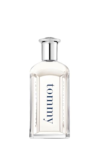 Tommy Hilfiger – Tommy Eau de Toilette 100 ml – Perfume de Hombre – Fragancia Fougère – Notas Cítricas y Tonos Frutales – Botella de Vidrio Transparente