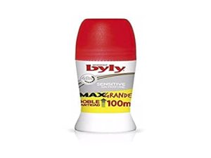 Byly Sensitive – Desodorante roll-on sin perfume, 100 ml, 1 unidad