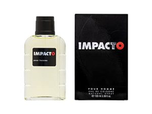 IMPACTO – Classic 100 ml, Agua de Colonia Hombre, Perfume Formato Spray, Eau de Toilette Natural y Masculina, Aroma Cítrico, Fragancia Fresca, Elegante y de Larga Duración