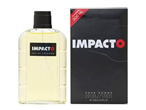 IMPACTO – Classic 200 ml, Agua de Colonia Hombre, Perfume Formato Spray, Eau de Toilette Natural y Masculina, Aroma Cítrico, Fragancia Fresca, Elegante y de Larga Duración