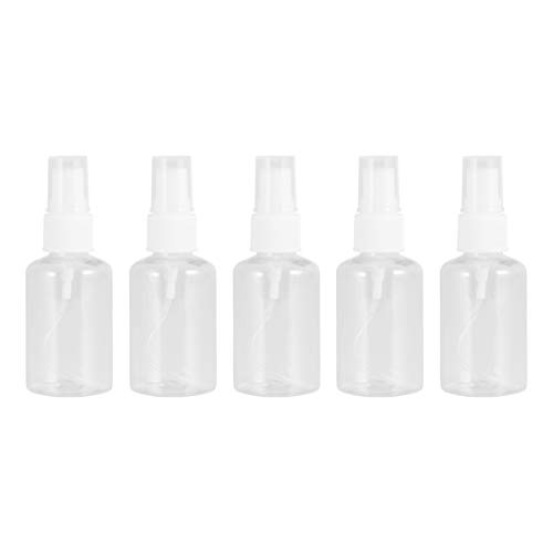 SOIMISS 5piezas Botellas De Perfume Rellenables Frascos Spray Transparentes Para Viaje Aleatorios Perfectos Para Perfume y Agua De Colonia