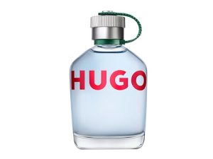 HUGO Man Eau de Toilette para hombres | Fragancia masculina aromática afrutada con notas de manzana verde | 200 ml