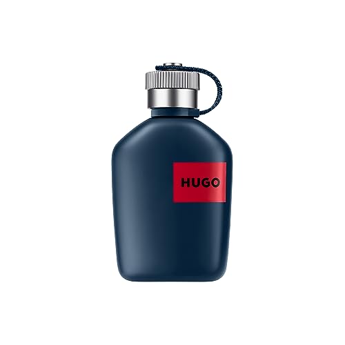 HUGO Jeans Eau de Toilette para Hombre | Fragancia masculina aromática fougère con notas de pomelo y menta piperita | 75 ml