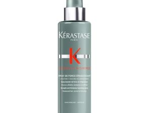 Kérastase Genesis Homme, Spray Espesante Anticaída, Para cabellos finos y debilitados, Spray de Force Épaississant, 150 ml