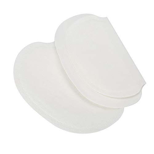Axilas Antitranspirante Pads, 20 pcs Axila Absorción de Sudor Almohadilla, Algodón, Desechables de Absorción de Sudor Almohadillas, Unisexo