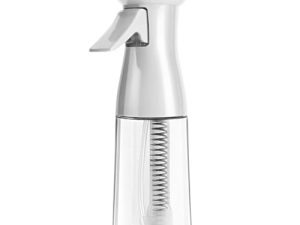 Pmueuff Pulverizador Agua Peluqueria, 200ml Botella de Spray de Agua Ultrafino Vaporizador Ague Reutilizable Pulverización Continua Frascos de Spray Vacio para Peinado, Planta, Mascota, Limpieza