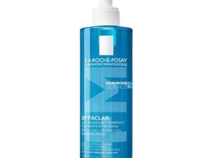 La Roche Posay – Gel Limpiador, Para Pieles Grasas con Tendencia Acneica, Purificante, Anti-Impurezas, Limpia Suavemente y Calma, Fórmula sin Jabón, Effaclar +M, 400 ml