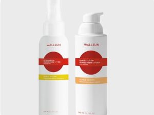 WALLSUN Pack Solar Outdoor SPF50+ | Magic Color Facial (50 ml) + Citronela Corporal (150 ml) | Protección UVA/UVB | Cobertura Natural + Repelente de Mosquitos | Fórmula Ligera y Sin Brillos
