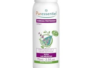 Puressentiel – Spray Cabezas Protegidas – En Complemento de la Loción Anti-Piojos – Protege y purifica el cabello de los niños y adultos – Activo 100% de origen natural – Fórmula natural – 75 ml