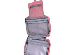 Mikinona Bolsa De Aseo Portátil para Viaje Neceser De Maquillaje Organizador De Cosméticos Bolsa De Aseo para Hombre y Mujer para Maleta De Maquillaje