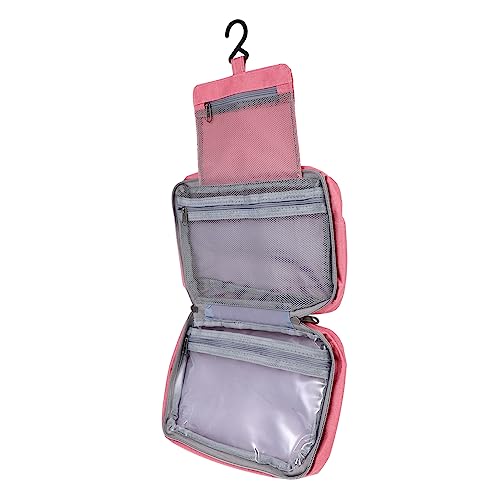 Mikinona Bolsa De Aseo Portátil para Viaje Neceser De Maquillaje Organizador De Cosméticos Bolsa De Aseo para Hombre y Mujer para Maleta De Maquillaje