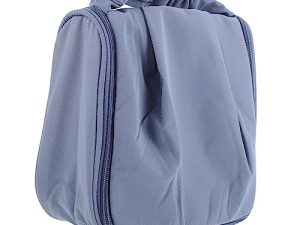 Mikikit Bolsa de Aseo de Viaje Grande Organizador de Cosméticos con Gancho para Colgar Neceser Práctico para Mujer para y