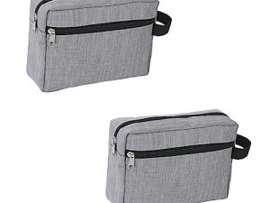 OATIPHO 2piezas Neceser De Viaje Mujer Bolsa De Aseo Neceser Maquillaje Viaje Portátil Bolsa De Almacenamiento Diseño