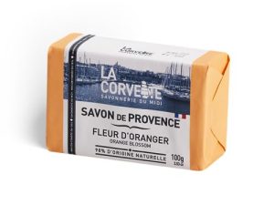 La Corvette Pastilla de Jabón con Flor de Naranja – 100 gr