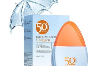 HOUSN Crema Solar Facial SPF 50+, Protección Alta UVA/UVB Protector Solar Facial, Resistente al Agua, Sin Perfume, Siliconas ni Nanopartículas