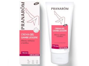 PRANAROM – Circularom – Gel Crema Bio – Aceites Esenciales de Cade, Menta de Campo, Geranio – Alivia, Refresca y Tonifica – Favorece la Circulación y Ofrece un Confort Circulatorio – 100ml