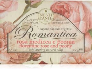 Nesti Dante – Romantica rosa y peonía – Jabón – 250 g
