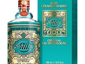 4711® Original Eau de Cologne | Eau de Cologne – clásico perfume en un frasco icónico – fragancia característica – unisex – beneficioso para el cuerpo, la mente y el alma | Frasco Molanus de 300 ml