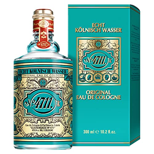 4711® Original Eau de Cologne | Eau de Cologne - clásico perfume en un frasco icónico - fragancia característica - unisex - beneficioso para el cuerpo, la mente y el alma | Frasco Molanus de 300 ml