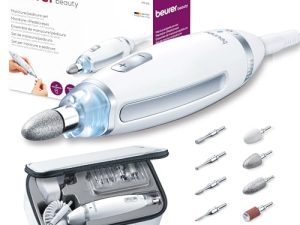 Beurer MP 62 Set de Manicura/Pedicura con 10 Accesorios