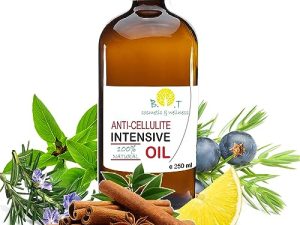 Aceite Anticelulitico Reductor Potente, Revelación Verano 2024, Adelgazante Profesional 100% Natural, Penetra 6 veces mejor que una crema anticelulítica, 6 X más resultados, Prevención Estrías, 250 ml