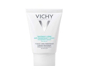 Vichy Crema de Tratamiento Antitranspirante 7 Días, Enriquecida con Sales de Aluminio para Reducir Eficazmente la Producción de Sudor, Apta para Piel sensible, 30ml