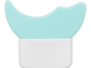 Protector de Línea de Pestañas, Silicona para Prevenir Residuos, Aplicador de Máscara Portátil de Dos Curvas Resistente para Principiantes