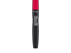 Rimmel, Lasting Provocalips, Labial fijo, 500 Kiss the town red, Paso 1: 2,3mL, Paso2: 1,6g