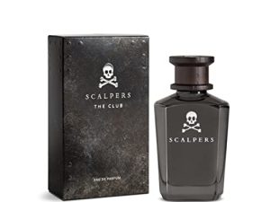 Scalpers The Club, Eau de Parfum para Hombre, Fragancia Aromática Amaderada, 75 ml con Vaporizador