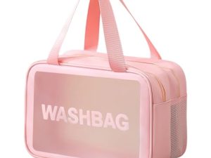 Bolsa de cosméticos de viaje, bolsa de aseo para mujer, bolsa de aseo para hombre, separación en seco y húmedo, bolsa de aseo portátil impermeable, bolsa de maquillaje de gran capacidad, bolsa de