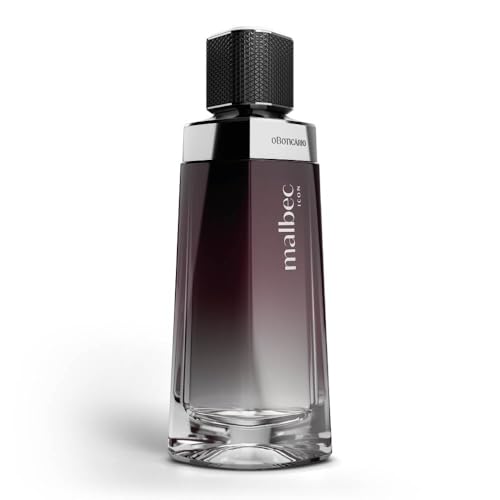 O Boticário Malbec Icon Eau de Toilette EDT, Colonia Perfume Para Hombre | Fragancia Amaderado Chypre Bergamota Limón 100 ml