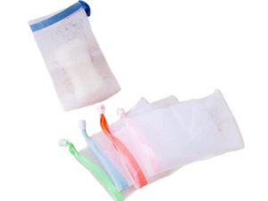 Beaupretty 5piezas Malla Para Jabón Exfoliantes Para Burbujas Para Jabones Artesanales Fácil De Usar