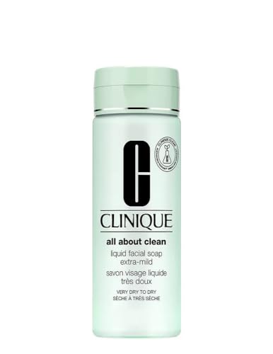 Clinique All about clean - Jabón facial líquido extra suave, 200 ml, 1 unidad