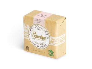 La Corvette – Jabón Douceur Bio Leche de cabra – 100g – Cosmos Organic