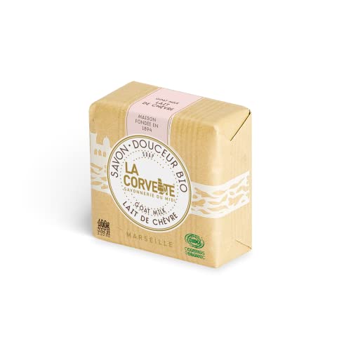 La Corvette - Jabón Douceur Bio Leche de cabra - 100g - Cosmos Organic