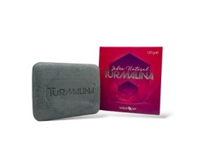 DEMERGY® Jabón Natural de Turmalina, Vegano Todo Tipo de Piel Artesanal Hidrata, Piel Seca, Escamosa, Psoriasis. Limpieza Facial. Lucha contra el acné, piel suavizante antimanchas,elimina verrugas
