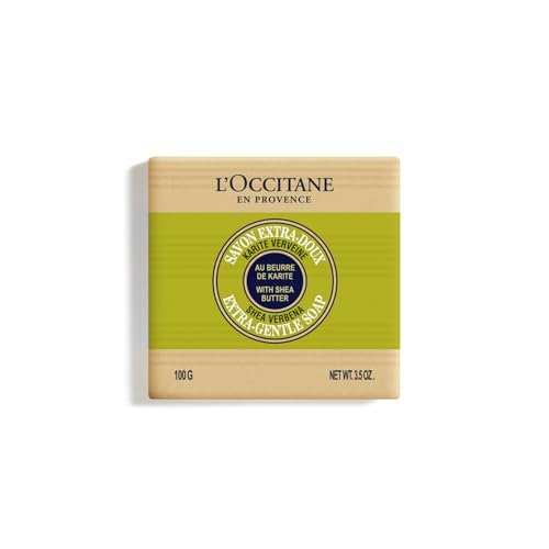 L'OCCITANE - Jabón extrasuave Karité Verbena - 100 g - Fabricado en Francia
