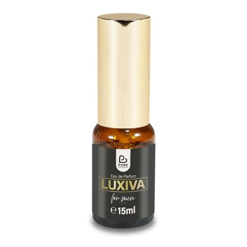 Pure Passion Luxiva – Feromonas Perfume – Feromonas Perfume Hombre – Perfume de larga duración para hombres – Perfume de feromonas para citas y uso diario – Parüm Men 15 ml