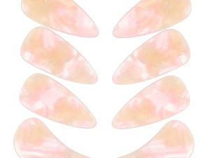 Beavorty 8 piezas Púas para Dedos de Guzheng de Protección Fingertip Diseño Ergonómico para Principiantes y Profesionales Sonido y Potente Accesorios de