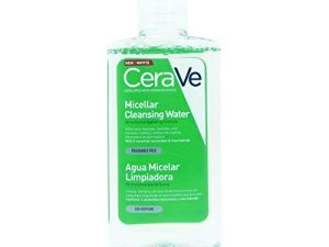 CeraVe Agua Micelar Hidratante, Apta Para Todo Tipo de Pieles, Para una Limpieza Facial Profunda y Suave, Fórmula sin Aclarado, Con Ácido Hialurónico y 3 Ceramidas Esenciales, Sin Perfume, 295ml