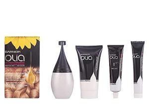 Garnier Olia Coloración Permanente sin Amoniaco, con Aceites Florales de Origen Natural, Tono 8.31 Rubio Miel, 1 Unidad (Paquete de 1), El embalaje puede variar
