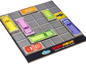 Think Fun Rush Hour 76369 Juego de acción y reflejos con coches